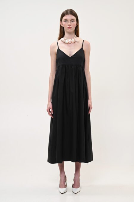 Dress midi black/Boom φόρεμα
