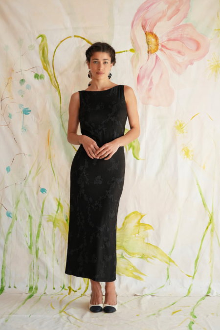 Silvi dress black/Madame Shoushou φόρεμα