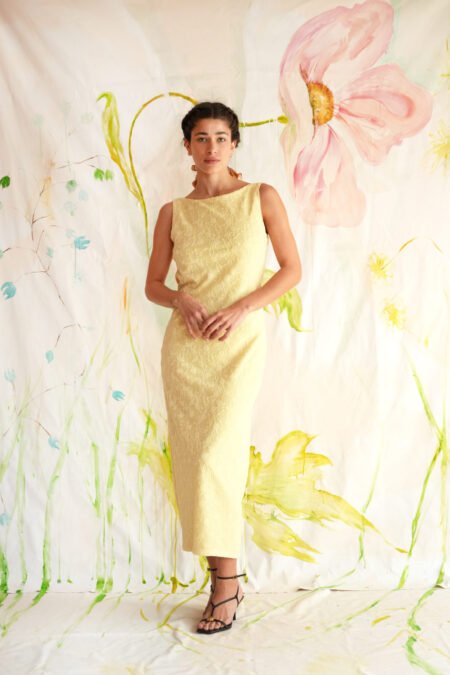 Silvi dress yellow/Madame Shoushou φόρεμα