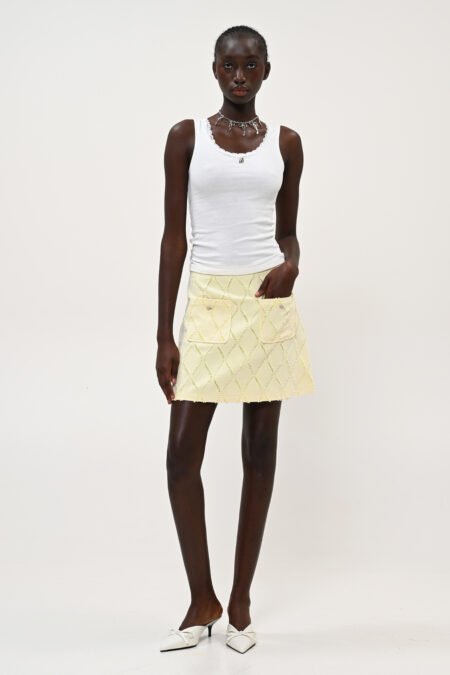 Skirt mini yellow/Boom φούστα