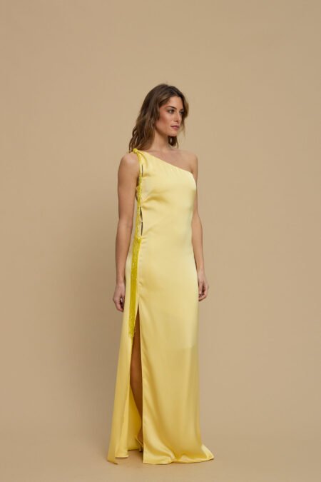 Aline dress yellow/La chaine φόρεμα