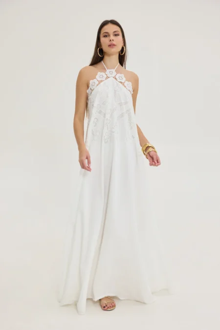 Bloom dress White/Hemithea φόρεμα