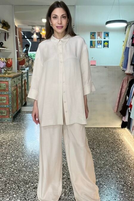 Shirt Catalina beige/New Age πουκάμισο