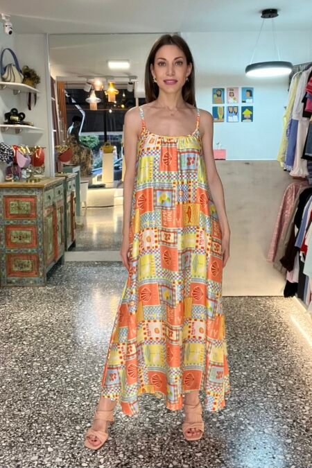 Dress Patti multicolor yellow/New Age φόρεμα