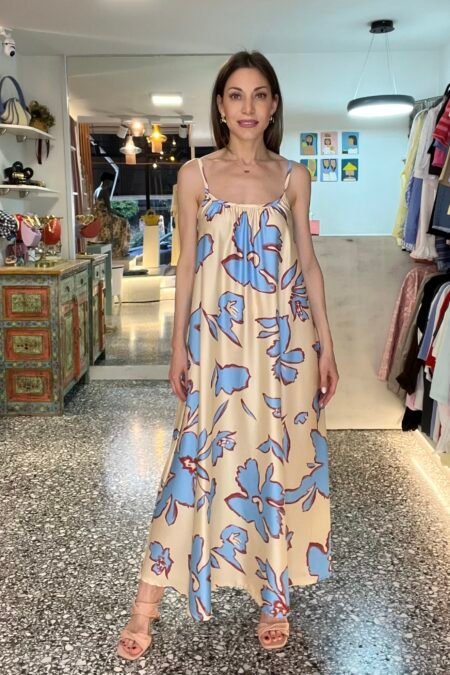Dress Patti multicolor beige/New Age φόρεμα