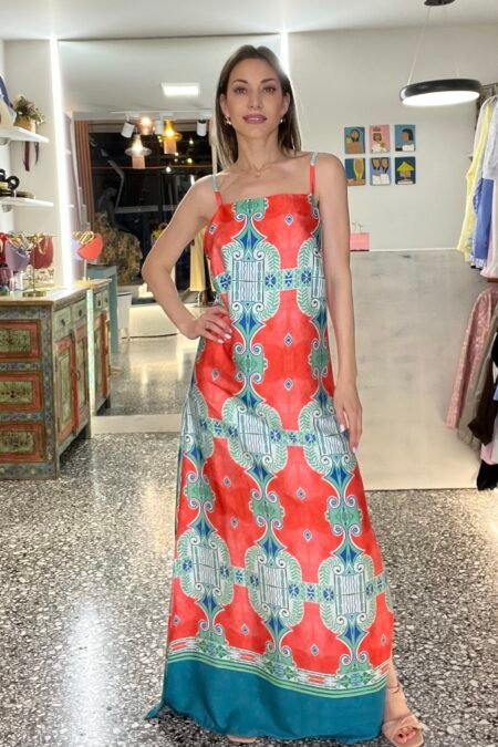 Dress Aria multicolor/New Age φόρεμα