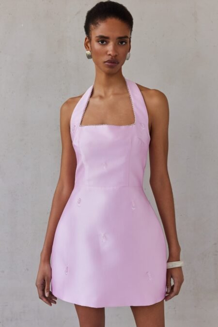 Victoria dress pastel pink/Mix & Match φόρεμα