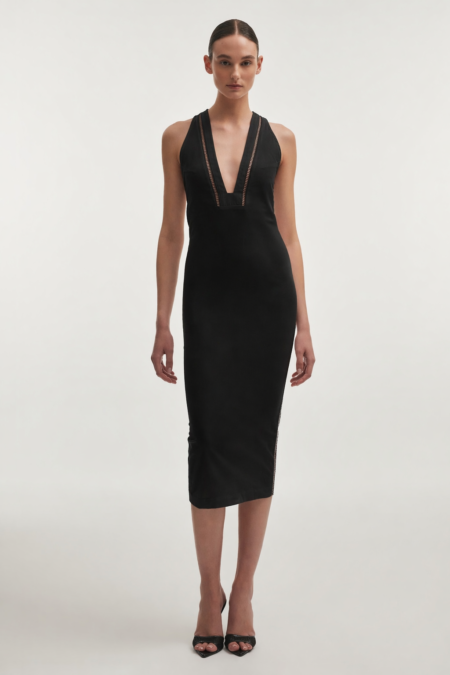 Dama dress black/Nadia Rapti φόρεμα