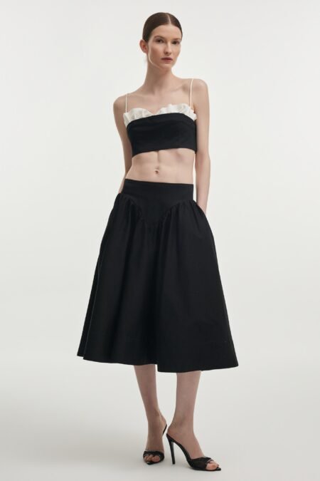 Leticia skirt black/Nadia Rapti φούστα