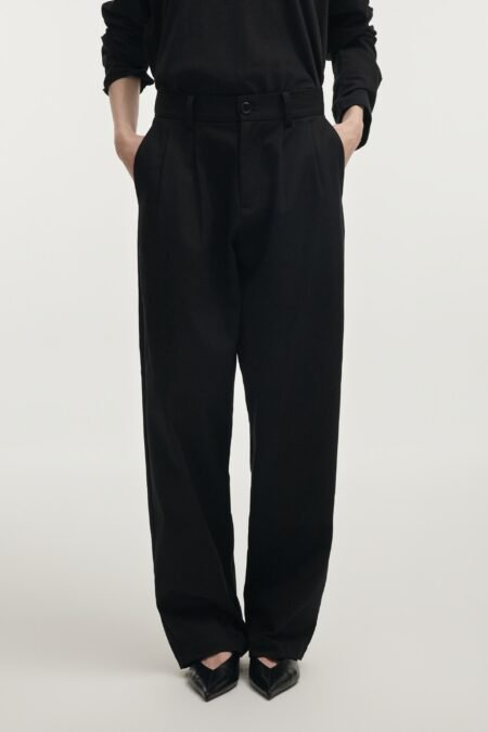 Muse trousers black/Nadia Rapti παντελόνι