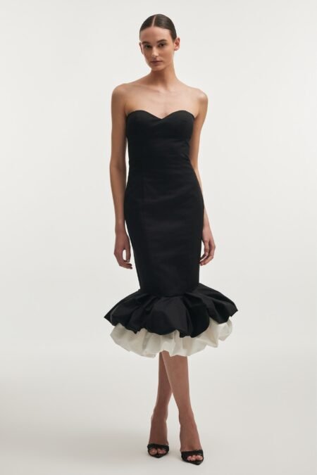 Hibiscus coctail dress/Nadia Rapti φόρεμα