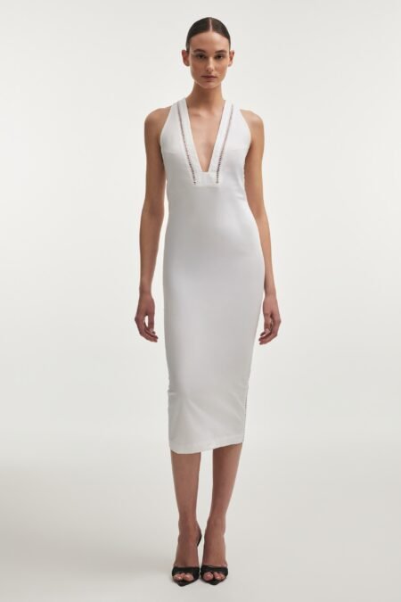 Dama dress white/Nadia Rapti φόρεμα