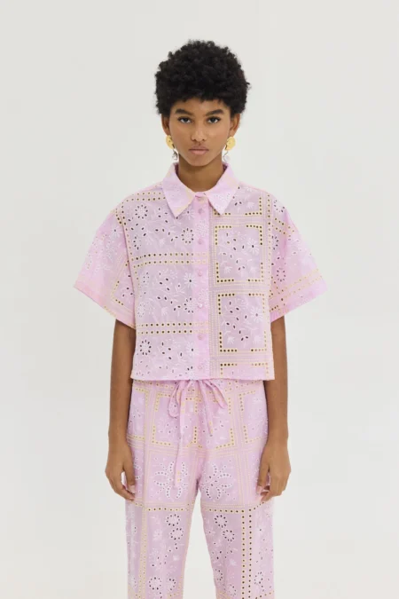 Rio shirt Pink/Hemithea πουκάμισο