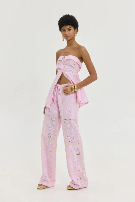 Debby pants Pink/Hemithea παντελόνι
