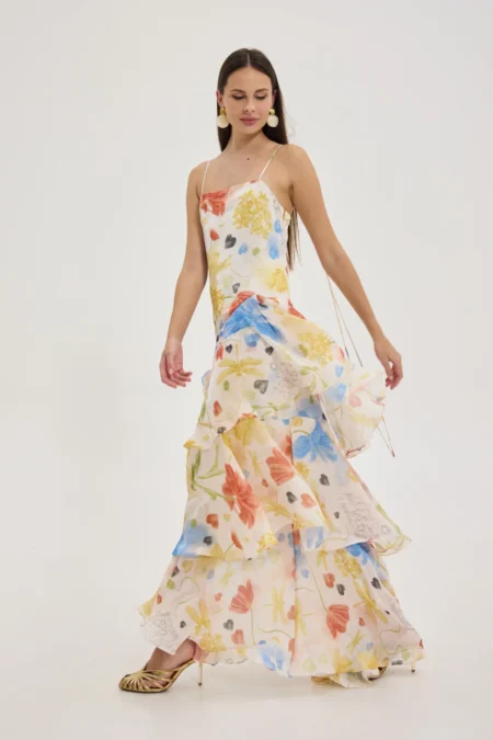Meryl Dress (White)/Hemithea φόρεμα