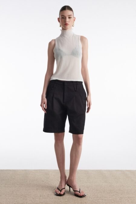 No.26 knitted top white/Nadia Rapti τοπ