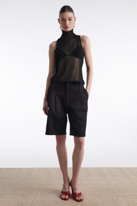 Dolly bermuda black/Nadia Rapti βερμούδα