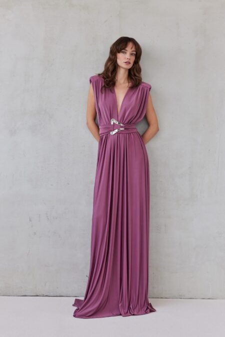 Anabelle dress dusty pink/Mix & Match φόρεμα