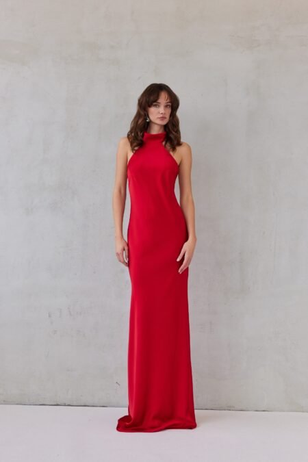 Kyma dress ruby red/ Mix&match φόρεμα