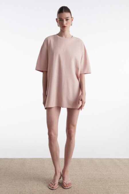 Flower Bloom t-shirt pink/Nadia Rapti μπλούζα