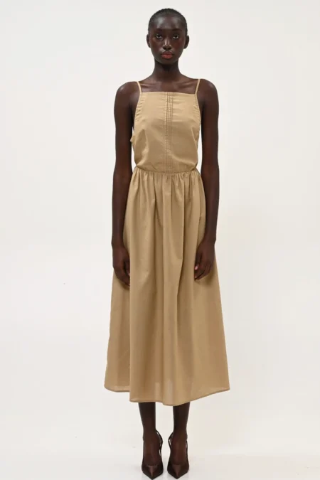 Midi dress khaki/Boom φόρεμα