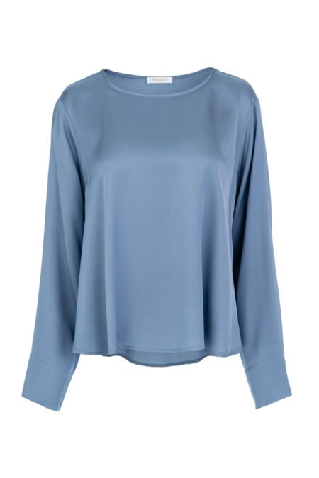 Satin ecovero top blue/Philosophy τοπ (BL12064)