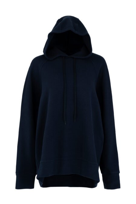 Futter waffle hoodied sweatshirt blue/Philosophy φούτερ (BL12089)