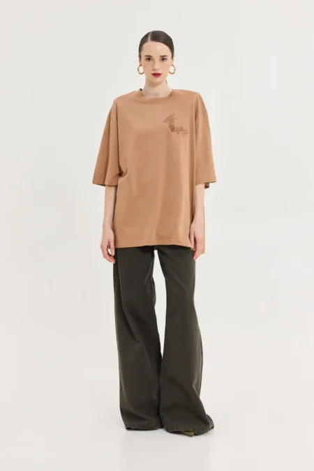 Sahara T-Shirt (Camel)/Hemithea t-shirt