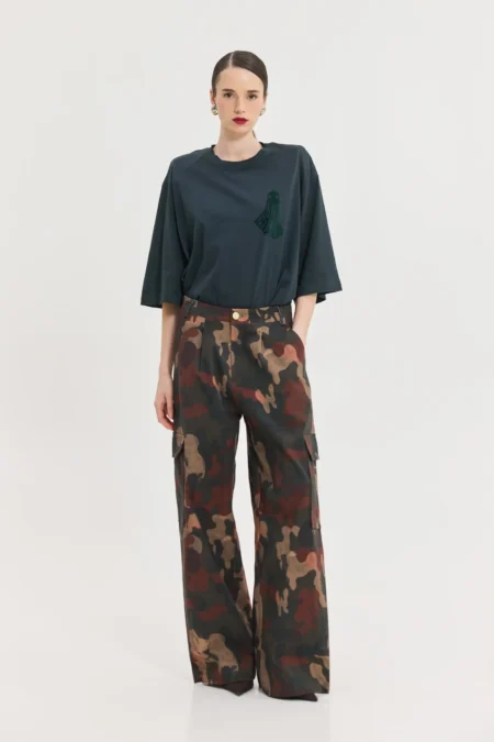 Comet Pants (Khaki)/Hemithea παντελόνι