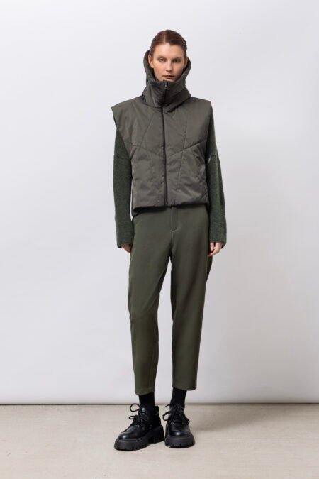 Lagoon hoodie vest khaki/Lotus Eaters γιλέκο