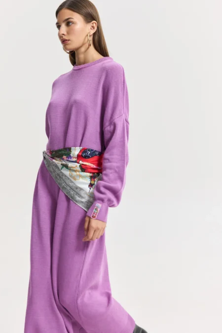 Pegasus Scarf (Grey)/Hemithea φουλάρι
