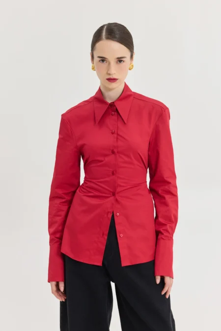 Negroni Shirt (Red)/Hemithea πουκάμισο