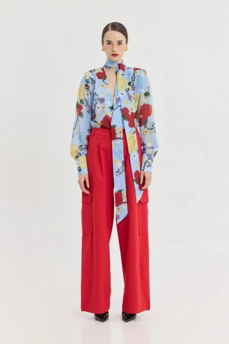 Comet Pants (Red)/Hemithea παντελόνι