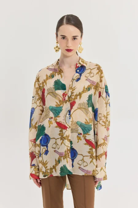 Heather Shirt (Gold)/Hemithea πουκάμισο