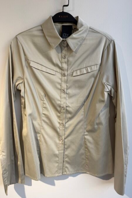 Sinagi shirt greige/Lotus Eaters πουκάμισο