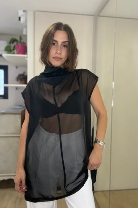 Black etheral top/CKontova top