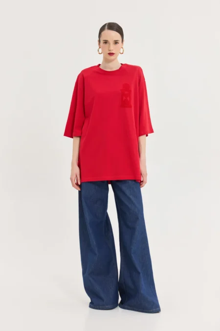 Sahara T-Shirt (Red)/Hemithea t-shirt