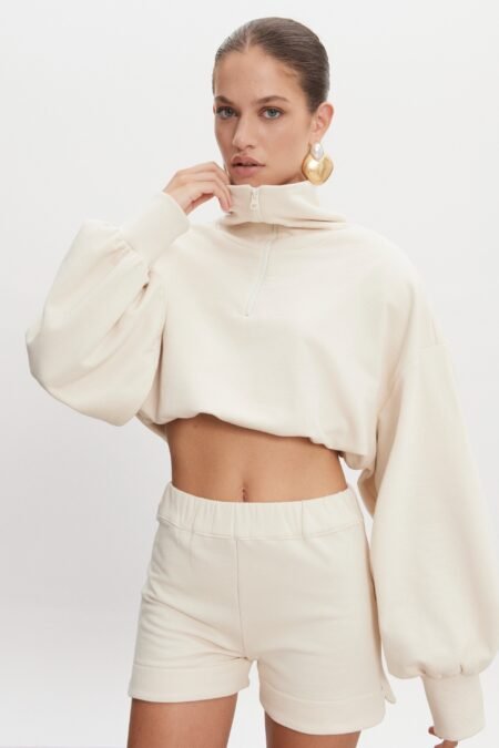 Zen blouse ecru/Nadia Rapti μπλούζα