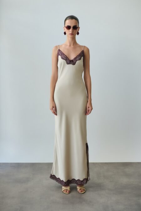 Rachel dress greige/Mix & Match φόρεμα