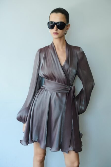 Savina mini dress smoky mauve/Mix & Match φόρεμα