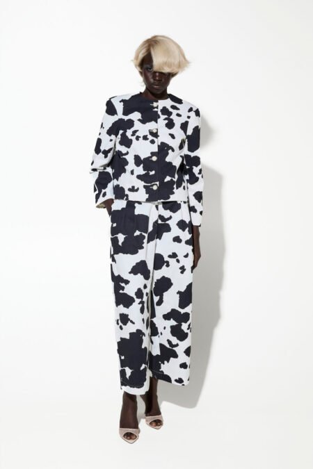 Cow denim pants white/Milk White παντελόνι