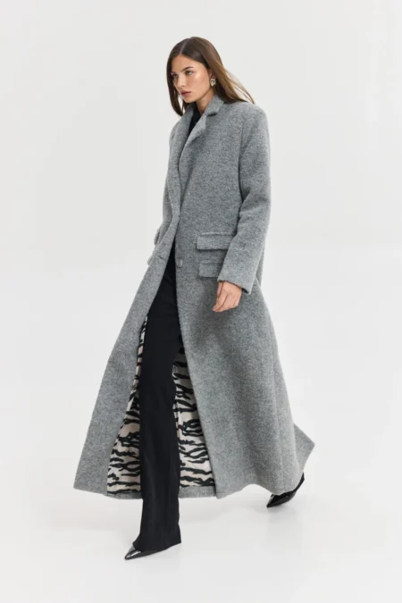 Gluhwein Coat (Grey)/Hemithea παλτό