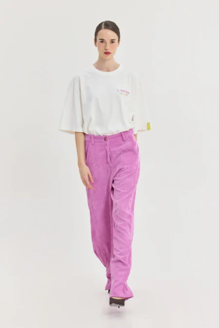 Vega Pants (Purple)/Hemithea παντελόνι