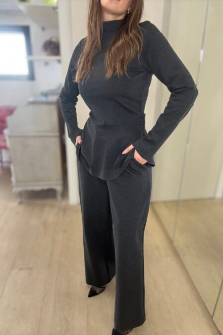 Shape pants dark grey/CKontova παντελόνι