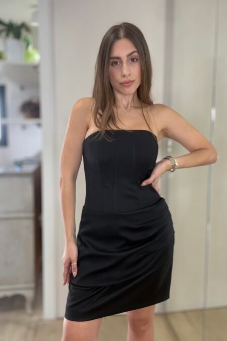 Bold mini dress black/Ckontova φόρεμα