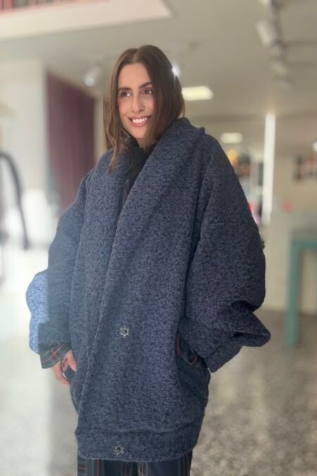 Blue knitterd cardigan/CKontova ζακέτα