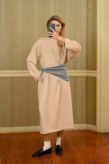 Dress 001 beige/Boom φόρεμα μάξι