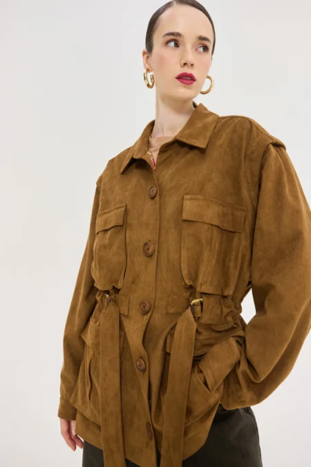 Road Jacket (Brown)/Hemithea jacket