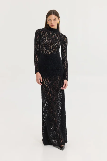 Mandarino Dress (Black)/Hemithea φόρεμα