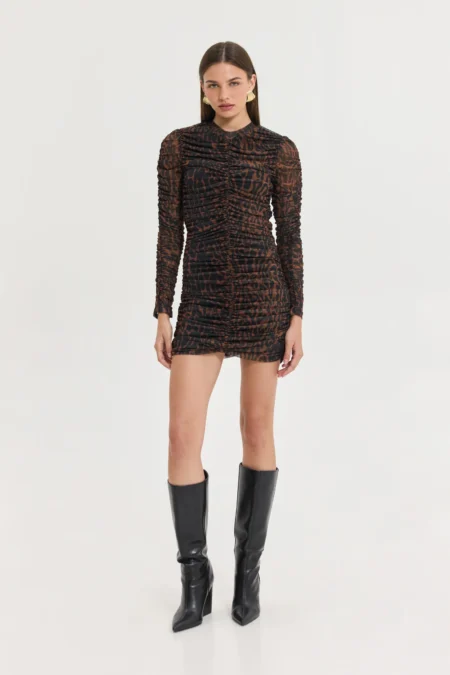 Nereid Dress (Leopard)/Hemithea φόρεμα